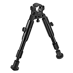 shoXx Zweibein Bipod 23-28cm Aluminium Clamp-On Barrel Mount schwarz Bild 2
